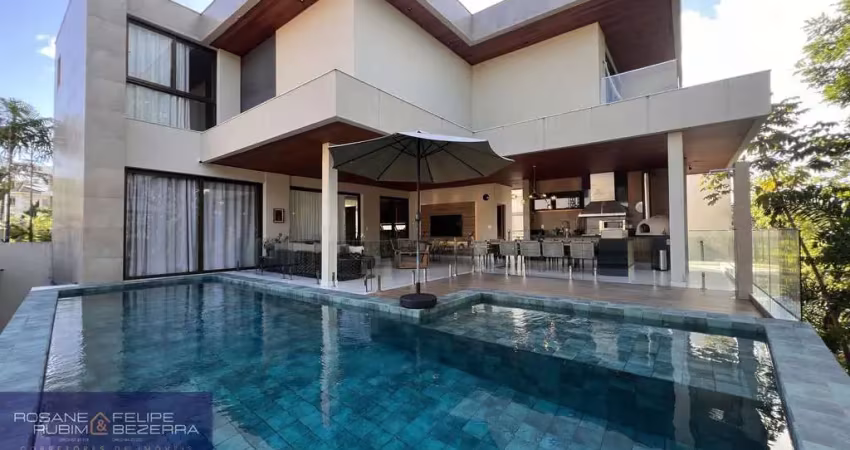 Casa com 5 suítes à venda, 739 m² por r$ 10.500.000 - alphaville - salvador/ba