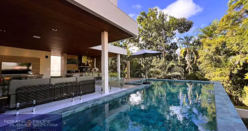 Casa com 5 suítes à venda, 739 m² por r$ 10.500.000 - alphaville - salvador/ba