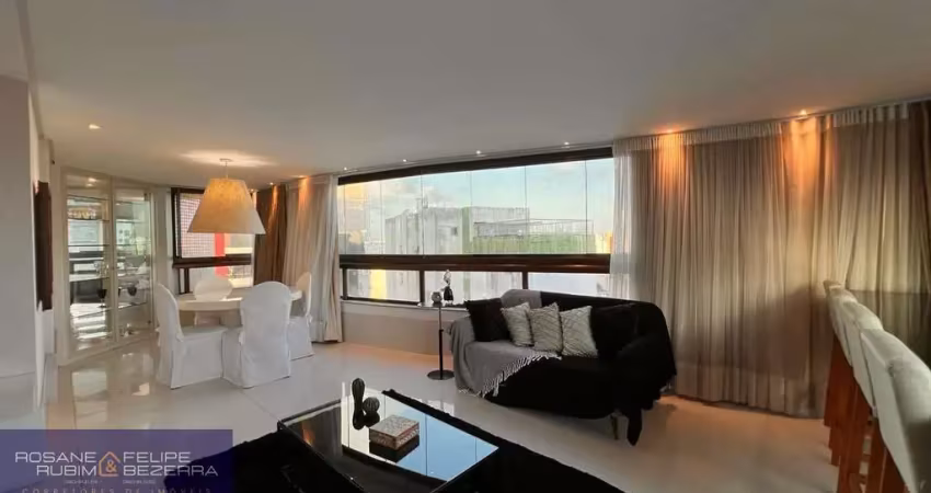 Locação de residência de alto padrão na graça, com 200m², 4 suítes