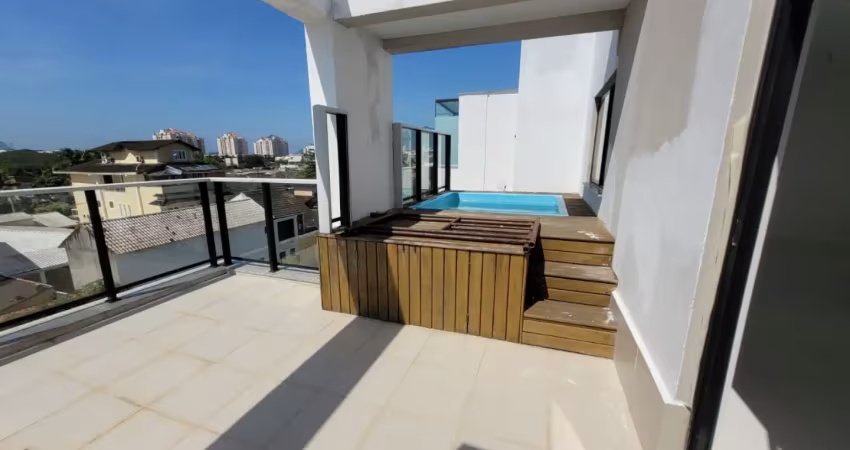Cobertura duplex - recreio dos bandeirantes - 3 quartos (2 suíte) - varanda gourmet - 148m² de área