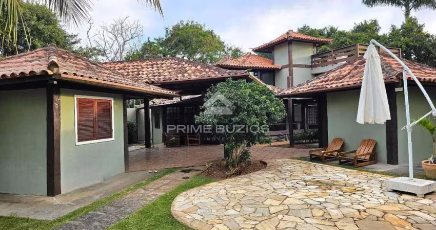 Casa à venda, 5 quartos, 5 suítes, 4 vagas, bosque de geribá - armação dos búzios/rj