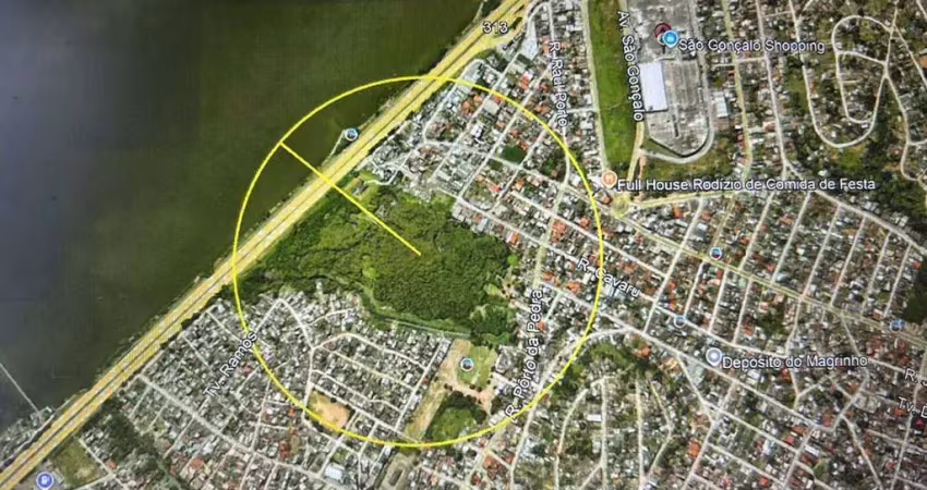 Vendo em são gonçalo com entrada para a br área industrial/comercial