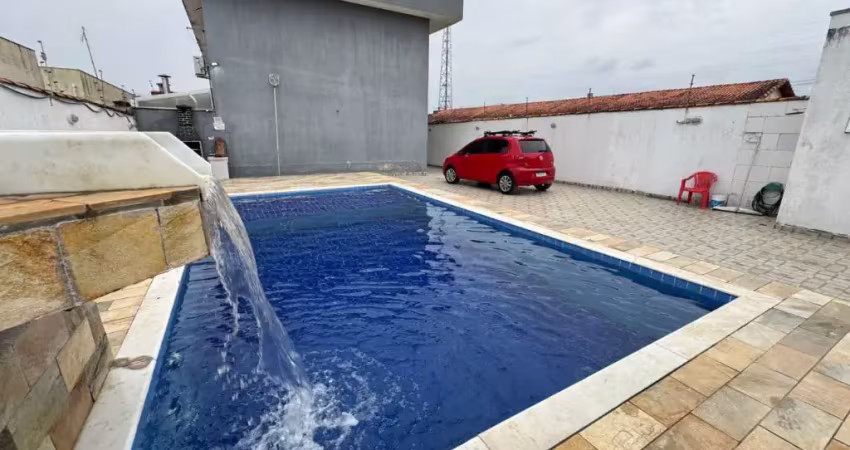Imperdível! casa com 2 suítes, piscina e lazer a 1,3 km da praia em itanhaém – aceita carro!