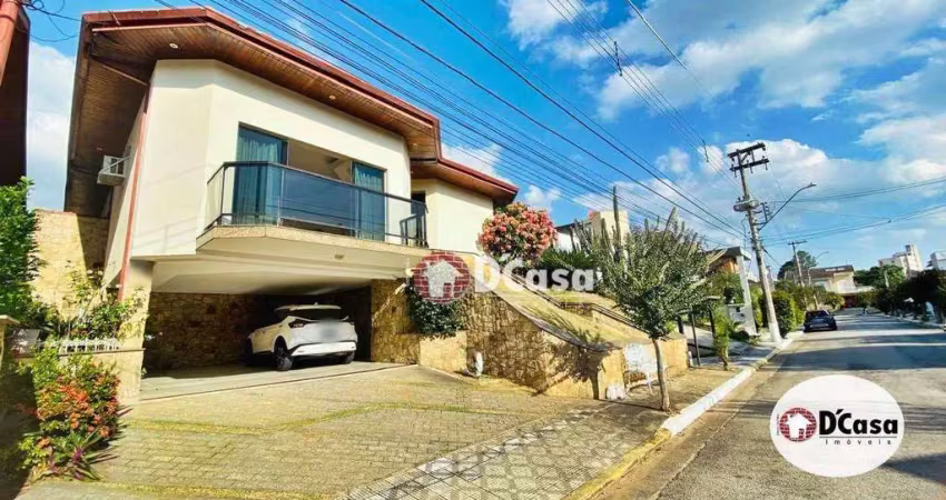Belíssima casa a venda com 4 quartos, mais quarto externo com banheiro, no condomínio imperial, taubaté-sp.