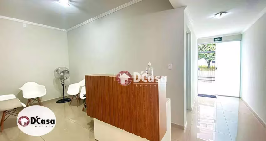 Casa à venda com 4 salas comerciais e recepção, nas proximidades do bairro santa clara, taubaté - sp.