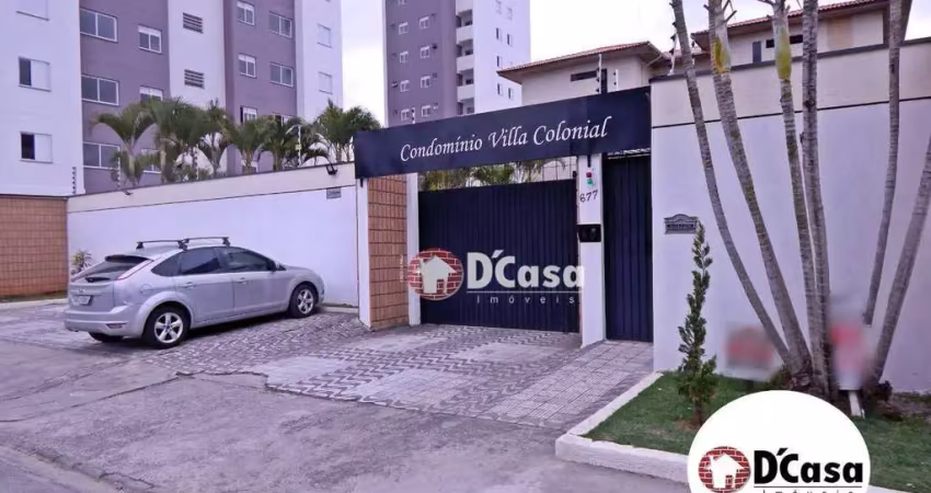 Apartamento a venda no condomínio villa colonial com 2 quartos, em taubaté-sp