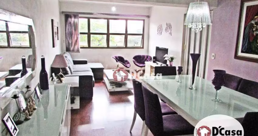 Apartamento à venda de 76m²  e vaga coberta, região central em taubaté-sp