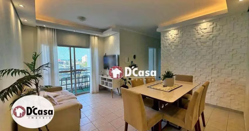 Apartamento à venda com 3 quartos e área de lazer com piscina, condomínio parque das nações, taubaté-sp.
