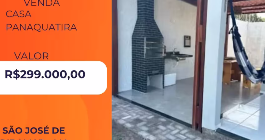 Vendo exelente casa panaquatira ,prox da praia , são josé de ribamar - ma
