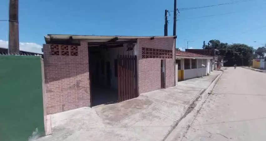 Casa para venda em itanhaém, gaivota, 2 dormitórios, 2 banheiros, 3 vagas