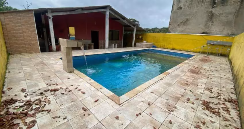 Casa para venda em itanhaém, guacyra, 2 dormitórios, 1 banheiro, 5 vagas