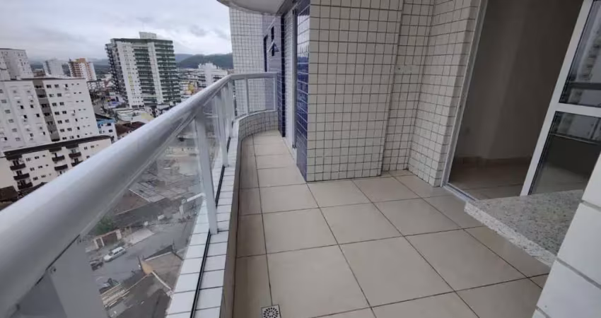 Apartamento para venda em praia grande, guilhermina, 2 dormitórios, 2 suítes, 1 banheiro, 2 vagas