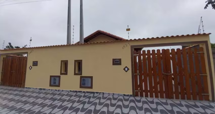 Casa para venda em itanhaém, nova itanhaém, 2 dormitórios, 1 suíte, 1 banheiro, 2 vagas