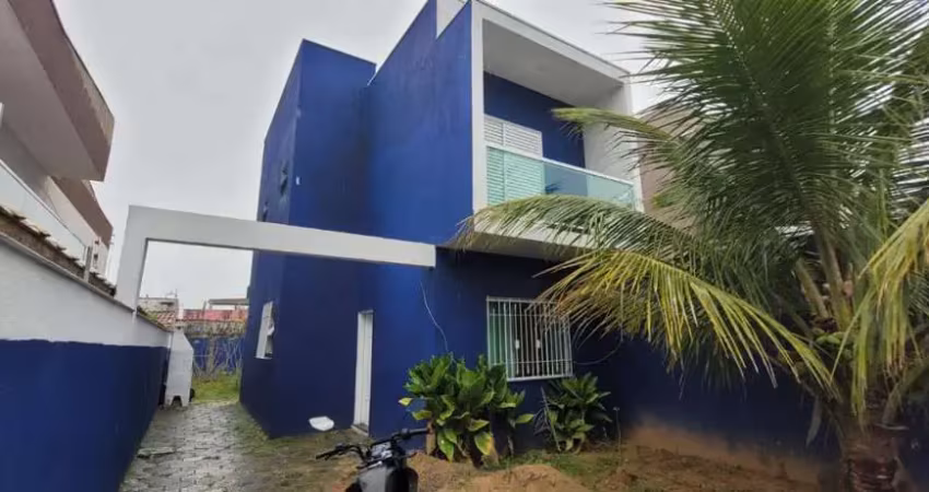 Casa para venda em itanhaém, gaivota, 2 dormitórios, 2 suítes, 1 banheiro, 2 vagas