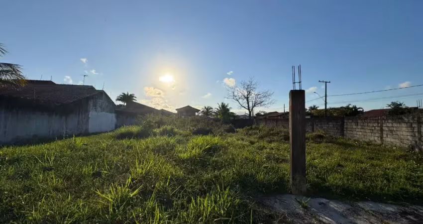 Terreno à 700m do mar com escritura em itanhaém - r$ 155.000,00.