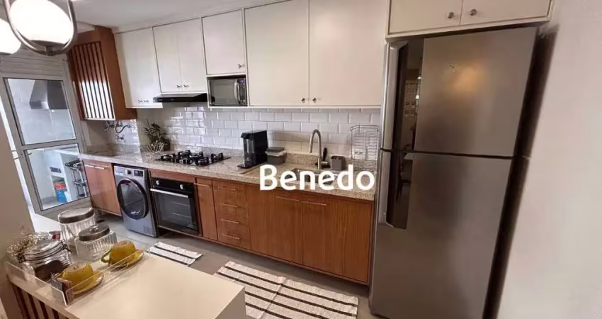 Apartamento com 2 dormitórios à venda, 60 m² por r$ 485.000 - balneario tropical - paulínia/são paulo