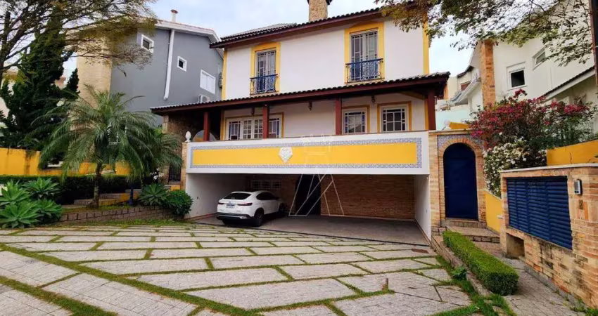 Casa mobiliada para venda e locação em alphaville, estilo colonial com influência toscana