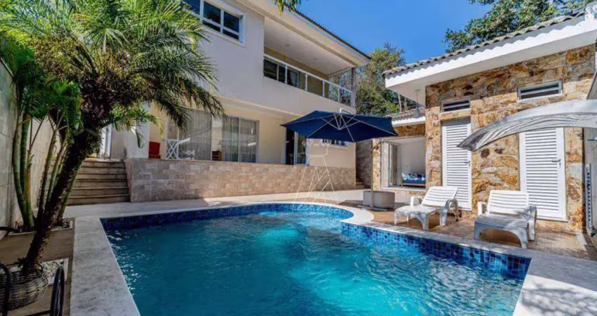 Linda casa com 3 dormitórios, área gourmet completa com vista livre para mata de preservação - oportunidade!!!
