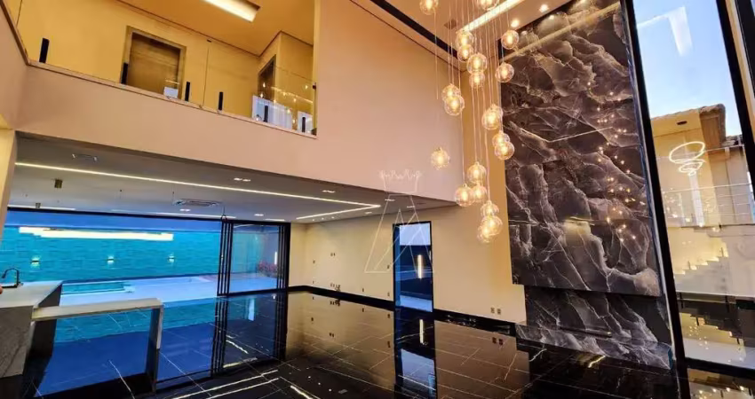 Casa de alto padrão nova para venda em alphaville - condomínio genesis