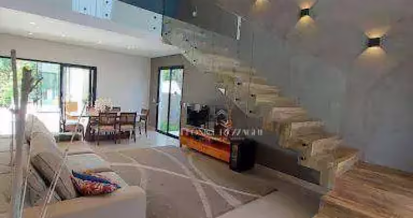 Casa com 3 dormitórios à venda, 215 m² por r$ 2.190.000,00 - currupira - jundiaí/sp