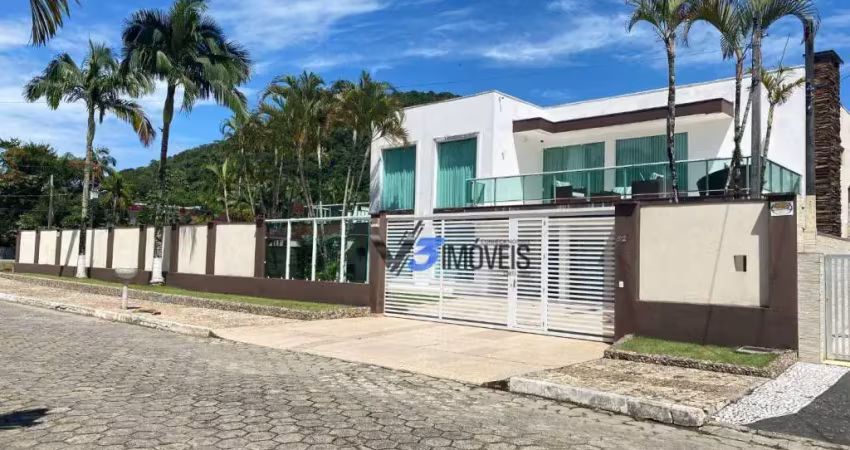 Casa com 6 dormitórios à venda, 411 m² por r$ 4.870.000,00 - caiobá - matinhos/pr