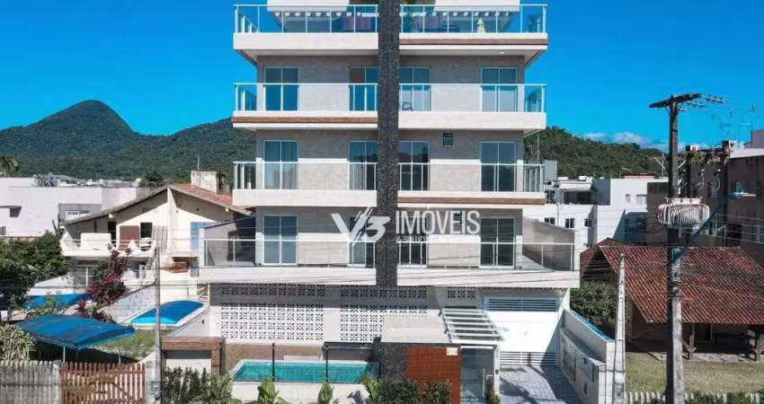 Apartamento garden com piscina privativa a 100m da praia brava em caiobá