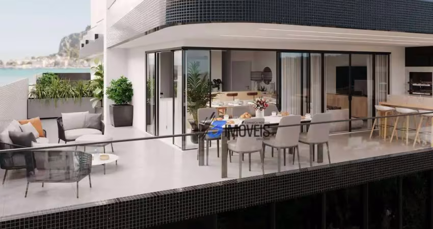 Apartamento garden com 3 dormitórios à venda, 280 m² por r$ 3.300.000,00 - caiobá - matinhos/pr