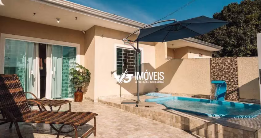 Casa com 2 dormitórios à venda, 54 m² por r$ 390.000,00 - balneário currais - matinhos/pr