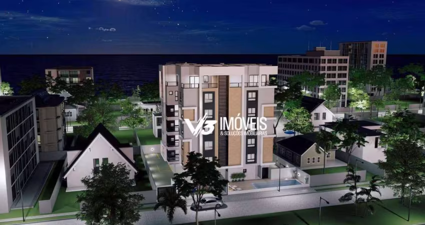 Apartamento com 2 dormitórios à venda, 67 m² por R$ 446.913 - Balneário Gaivotas - Matinhos/PR