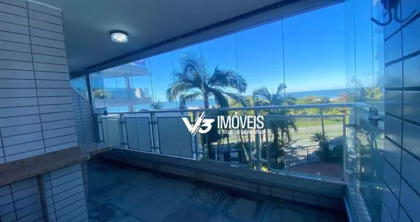 Apartamento frente mar com 3 dormitórios sendo 01 suíte à venda.