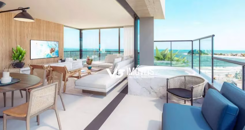 Cobertura com 4 suítes à venda, 193 m² por r$ 5.200.000 - centro - guaratuba/pr