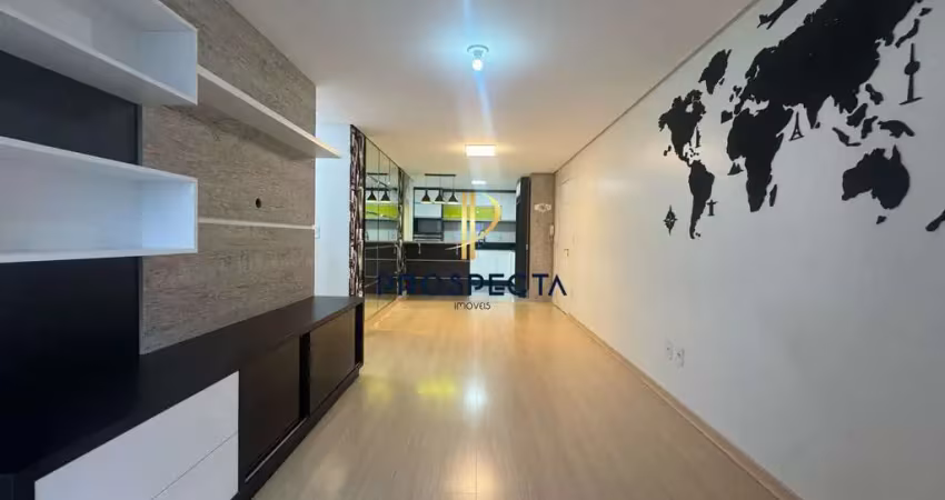Apartamento semimobiliado com 02 dormitórios / suíte no bairro colina sorriso em
