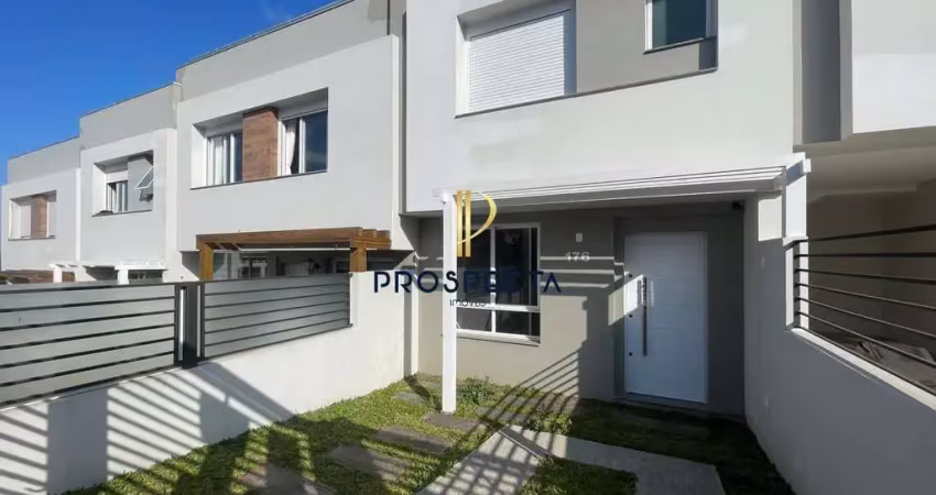 Sobrado duplex novo com 02 suítes no bairro são luiz em caxias do sul rs