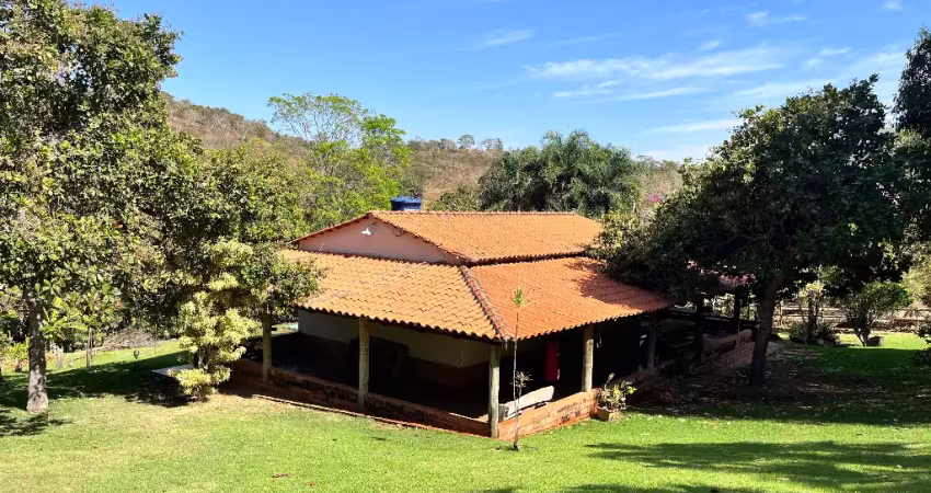 Fazenda 6,5 alqueires goiano, 2 casas, 3 represas água da mina, braquiara, pomar, pirenópolis-go