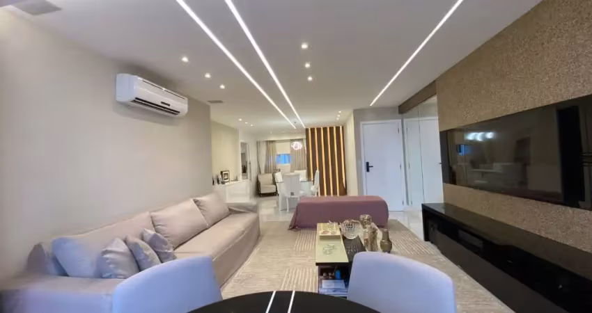 Apartamento à venda no solar da península – península, 3 suítes, 136m², vista mar e alto padrão