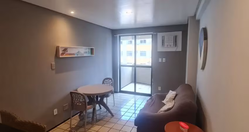 Flat à venda no number one – ponta d’areia, 1 quarto, vista para a lagoa e serviços inclusos