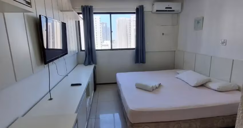 Flat à venda no bellágio – ponta d’areia, 1 quarto, nascente, andar alto