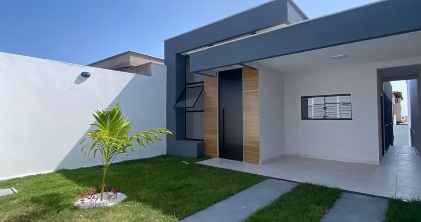 Casa nova à venda – araçagy, 3 suítes (1 master com sacada), 143m², área de lazer privativa e 2 vagas