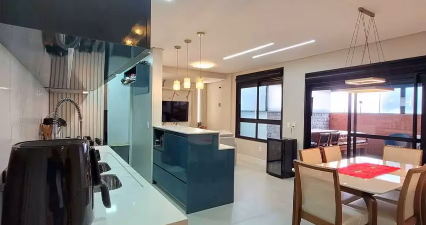 Apartamento garden de alto padrão a venda na praia de palmas com  03 suítes + 05 vagas