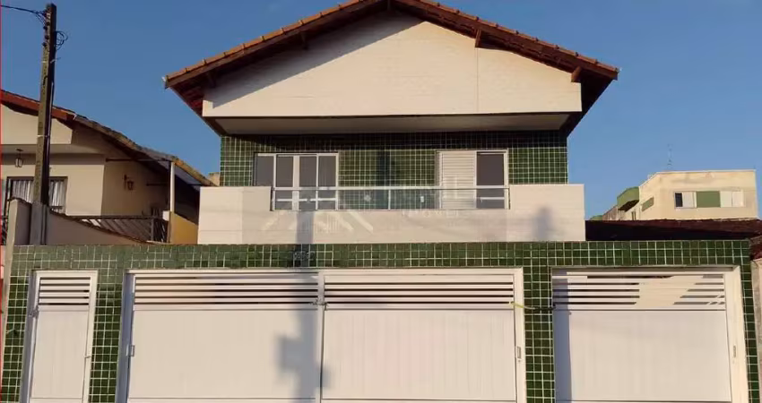 Sobrado em condomínio para venda em praia grande, solemar, 2 dormitórios, 2 banheiros, 1 vaga