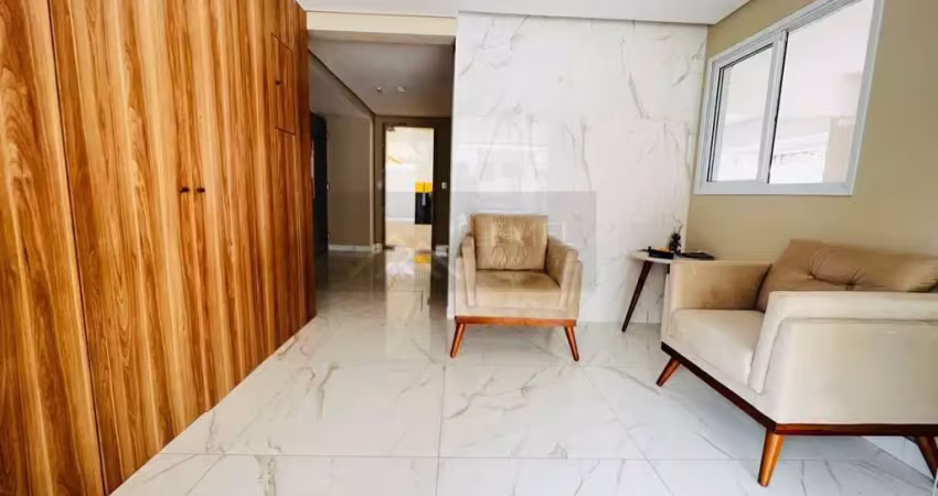 Apartamento para venda em praia grande, vila caiçara, 2 dormitórios, 1 suíte, 1 banheiro, 1 vaga