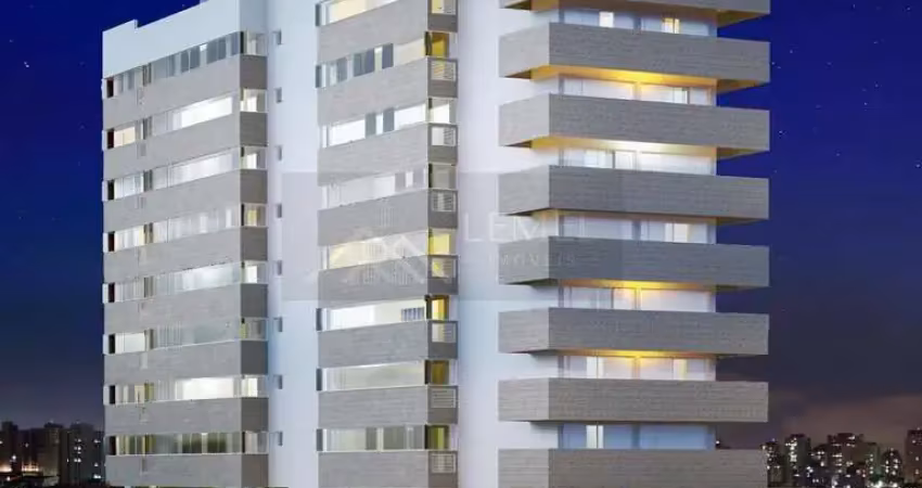 Apartamento para venda em praia grande, guilhermina, 1 dormitório, 1 banheiro, 1 vaga