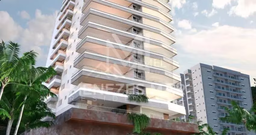 Apartamento para venda em praia grande, guilhermina, 2 dormitórios, 1 suíte, 1 banheiro, 1 vaga