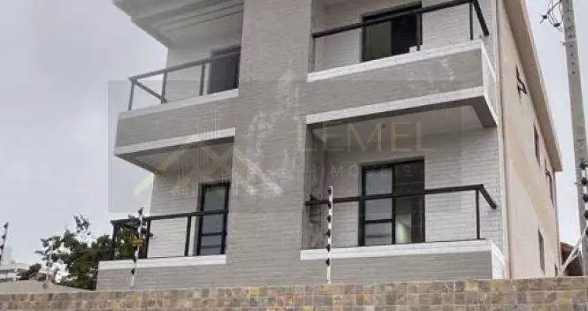 Sobrado em condomínio para venda em praia grande, maracanã, 2 dormitórios, 1 banheiro, 1 vaga