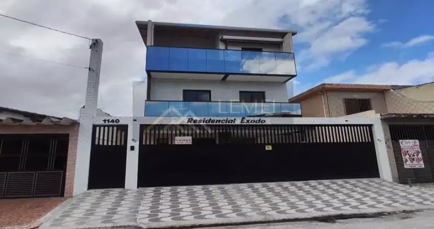 Casa em condomínio para venda em praia grande, mirim, 4 dormitórios, 2 banheiros, 1 vaga