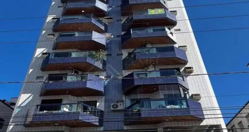 Apartamento para venda em praia grande, canto do forte, 1 dormitório, 1 banheiro, 1 vaga