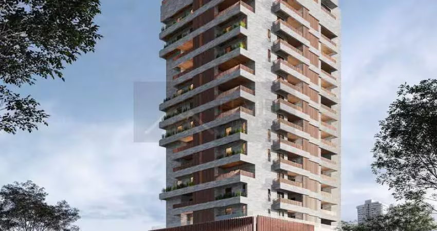 Apartamento para venda em praia grande, canto do forte, 2 dormitórios, 2 suítes, 1 banheiro, 1 vaga