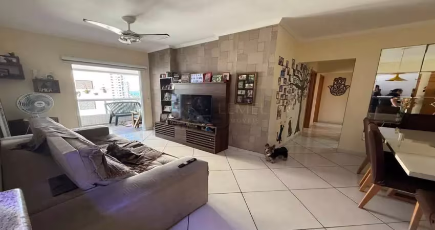 Apartamento para venda em praia grande, ocian, 3 dormitórios, 2 suítes, 1 banheiro, 2 vagas