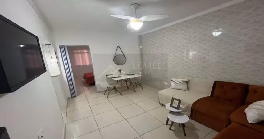 Apartamento para venda em praia grande, guilhermina, 1 dormitório, 1 banheiro, 1 vaga