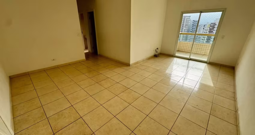 02 dormitorios, com vista mar apenas 50m da praia na vila guilhermina!!